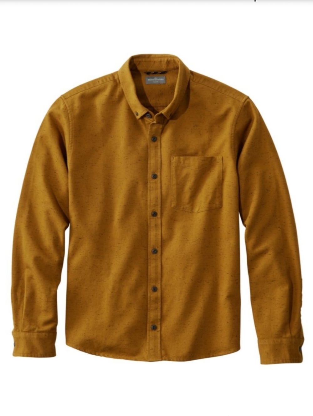 Men's Signature Donegal Woven Shirt, Long-Sleeve - L